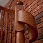 drewniana balustrada