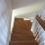 schody drewniane - dystanse smonośne