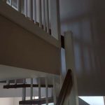 schody drewniane - dystanse smonośne