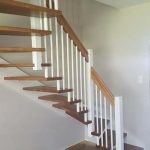 schody drewniane - dystanse smonośne