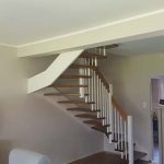 schody drewniane - dystanse smonośne