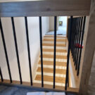 Schody drewniane na beton - realizacja nr 170