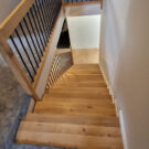 Schody drewniane na beton - realizacja nr 170