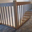 Schody drewniane na beton - realizacja nr 170