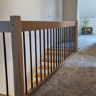 Schody drewniane na beton - realizacja nr 170