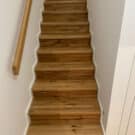 Schody drewniane na beton - realizacja nr 171